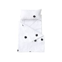 Petite parure de lit Ladybird landau Toy Pram - Blanc/Noir