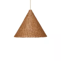 Suspension Dou en rotin D.45 cm