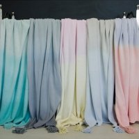 Plaid bébé Manta dégradé 100 x 120 - Gris