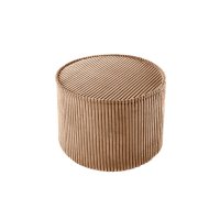 Pouf en velours côtelé - Toffee