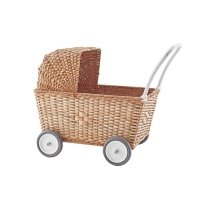 Landau Chariot poupées Strolley - Naturel