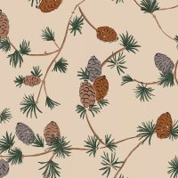 Chaise haute en rotin pour poupée Raya - Pomme de Pin