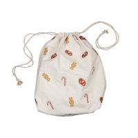 Sac Cadeaux Noël brodé Candy