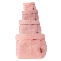 Sac en papier S, M, L ou XL - Rose Quartz