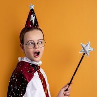 Serre-tête Chapeau de Sorcier Enchanté