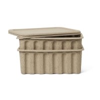Set de 2 boîtes en pulpe de papier - Large