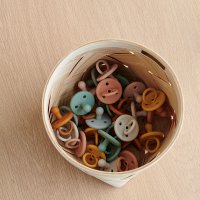 Set de 3 Sucettes Paula - Bleu clair