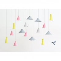 Suspension Médium Ankara - Rose