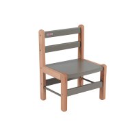 Table Gabriel et Chaise Enfant Louise - Gris