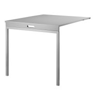 Table murale pliante - Gris