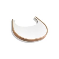 Tablette pour chaise évolutive Tibu - Hêtre/blanc