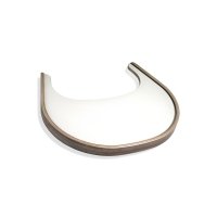 Tablette pour chaise haute évolutive Tibu Black Edition - Noyer/Blanc
