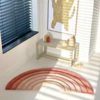 Tapis Rainbow - Rose