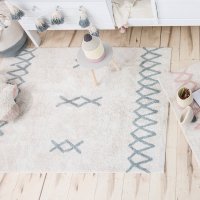 Tapis Atlas - Bleu clair