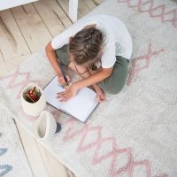 Tapis Atlas - Rose clair