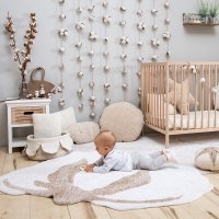 Tapis Fleur de coton