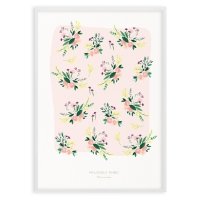 Affiche A3 Tapis Fleuri