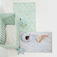 Tapis Hippy - Bleu clair