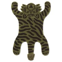 Tapis tigre Safari - Kaki