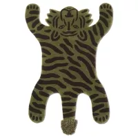 Tapis tigre Safari - Kaki