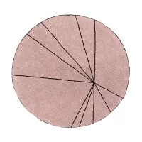 Tapis Trace - Rose vintage