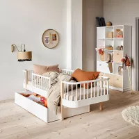 Barrière de sécurité Wood - Blanc