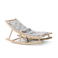 Transat Bébé évolutif Wood - Chêne/Gris