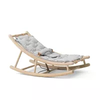 Transat Bébé évolutif Wood - Chêne/Gris