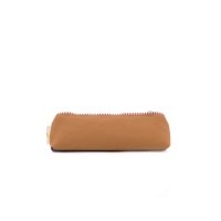 Trousse bicolore Colour Block - Violet/Caramel