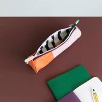 Trousse Verticale - Rose/Orange