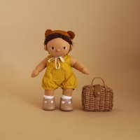 Portant Colette pour vêtements de poupée en rotin - Le Joli Shop