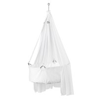 Voile pour berceau suspendu Leander - Blanc