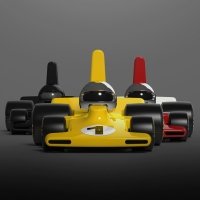 Voiture Formule 1 Verve Velocita Jean - Rouge/Blanc