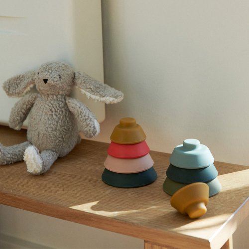 Jeu à empiler Sapin Walter - Vert mix