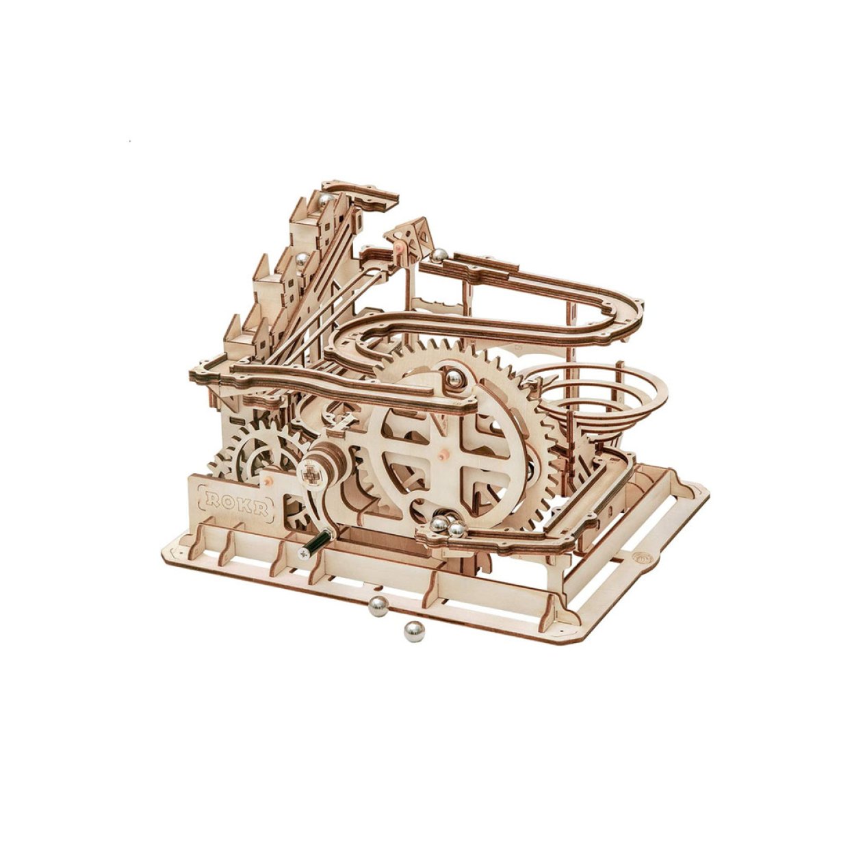 Jeu de Construction Circuit de Billes Marble Run - Roue à eau