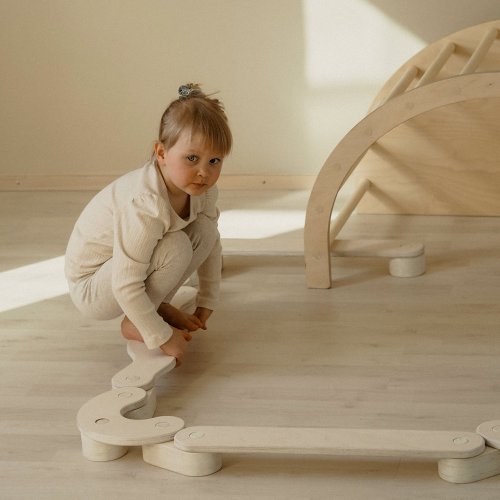 Poutres d'équilibre POLKU L - Bouleau