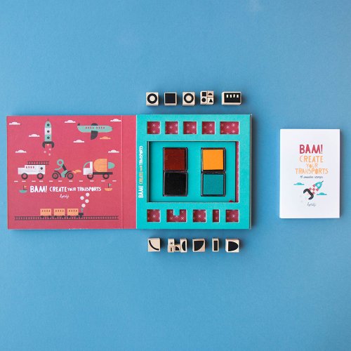 Jeu Tampons Bam! Transports