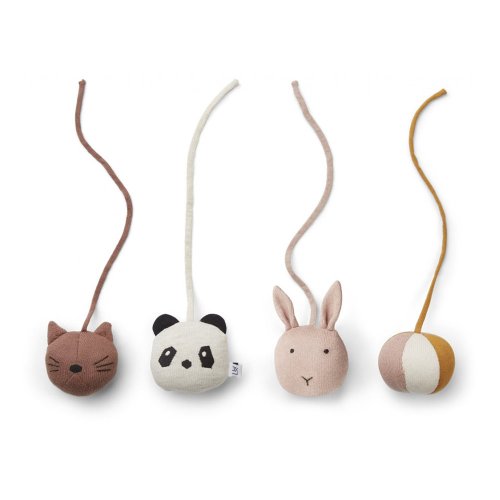 Jouets d'éveil à suspendre Gio - Rose