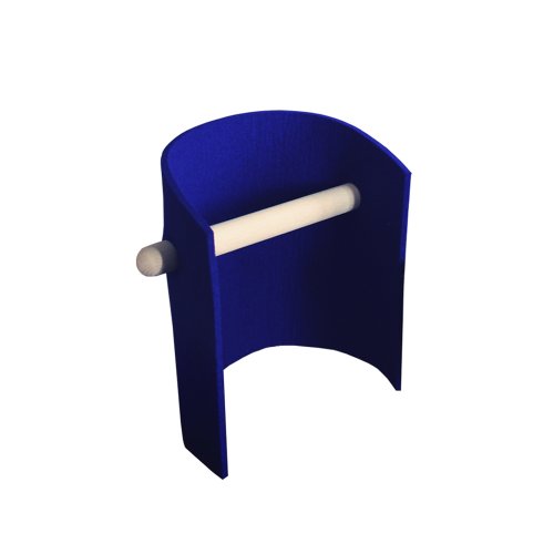 Lampe de chevet Justin - Bleu roi