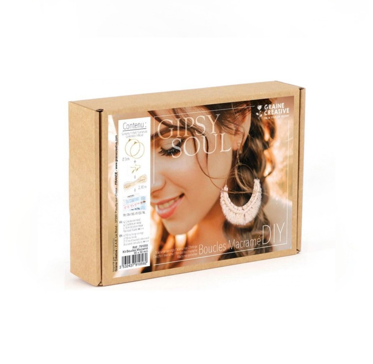 DIY Boucles d'oreille Macramé