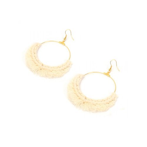 DIY Boucles d'oreille Macramé