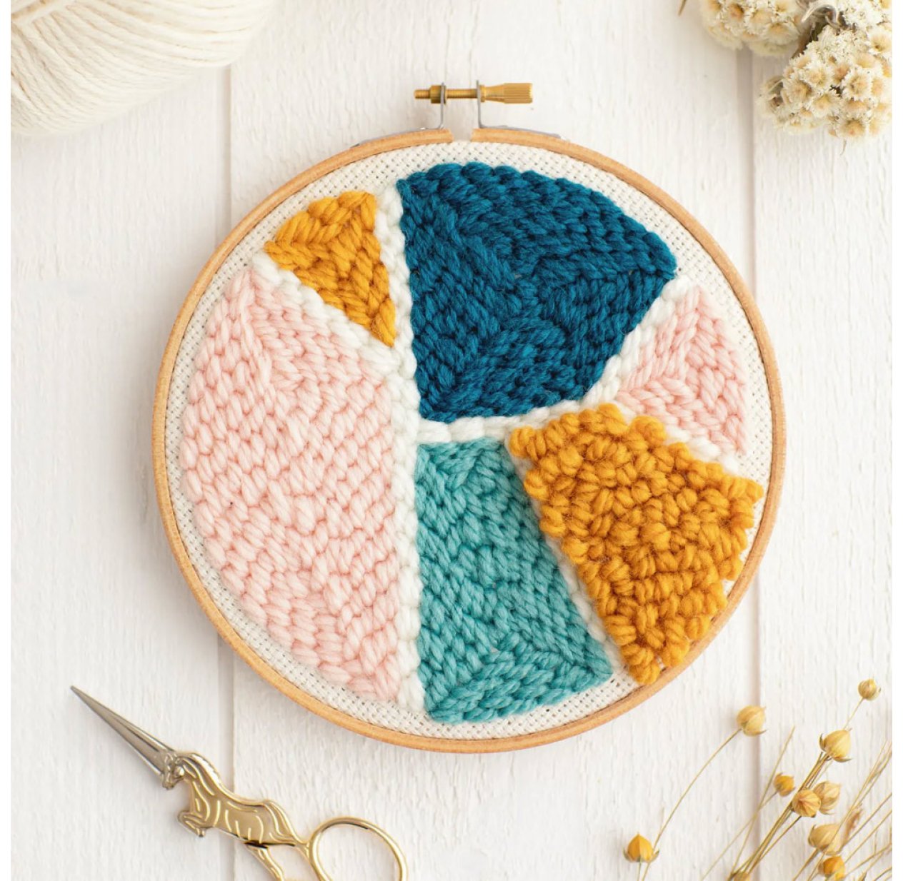 Kit DIY Punch Needle - Abstract