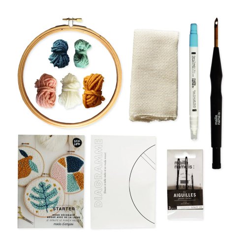 Kit DIY Punch Needle - Abstract