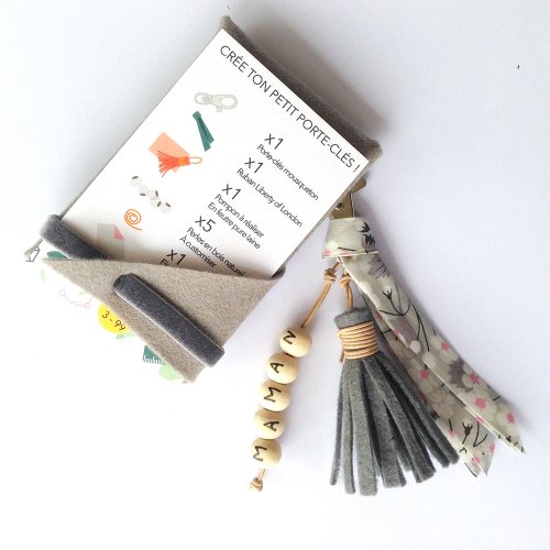 Kit porte-clés individuel - Gris