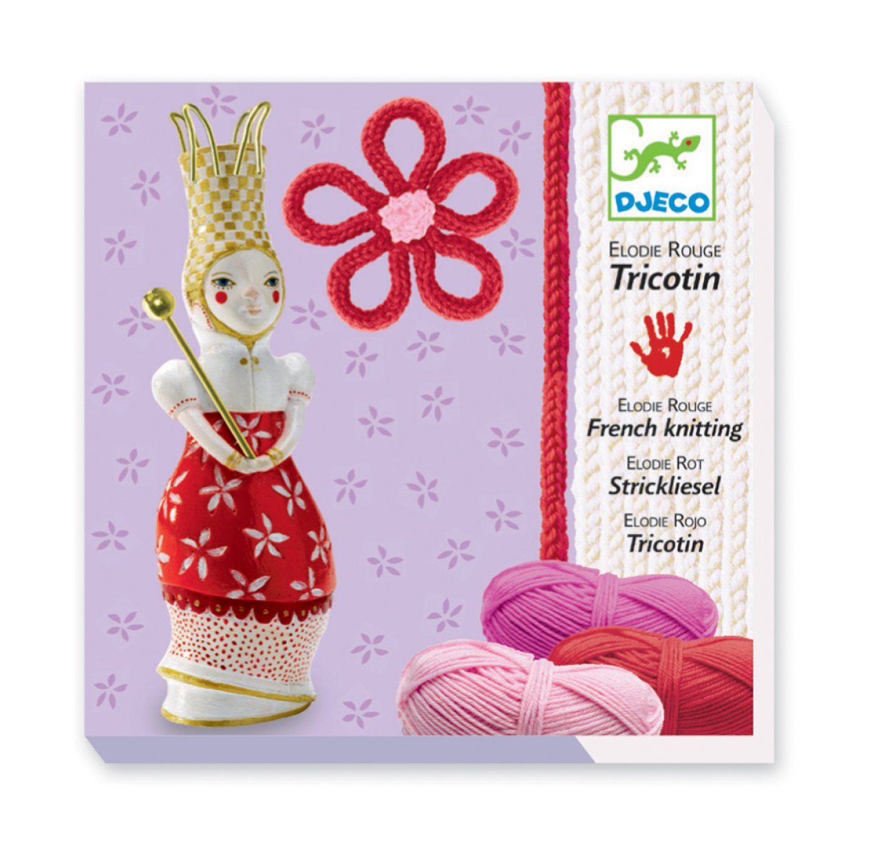 Laine - Tricotin Elodie Rouge