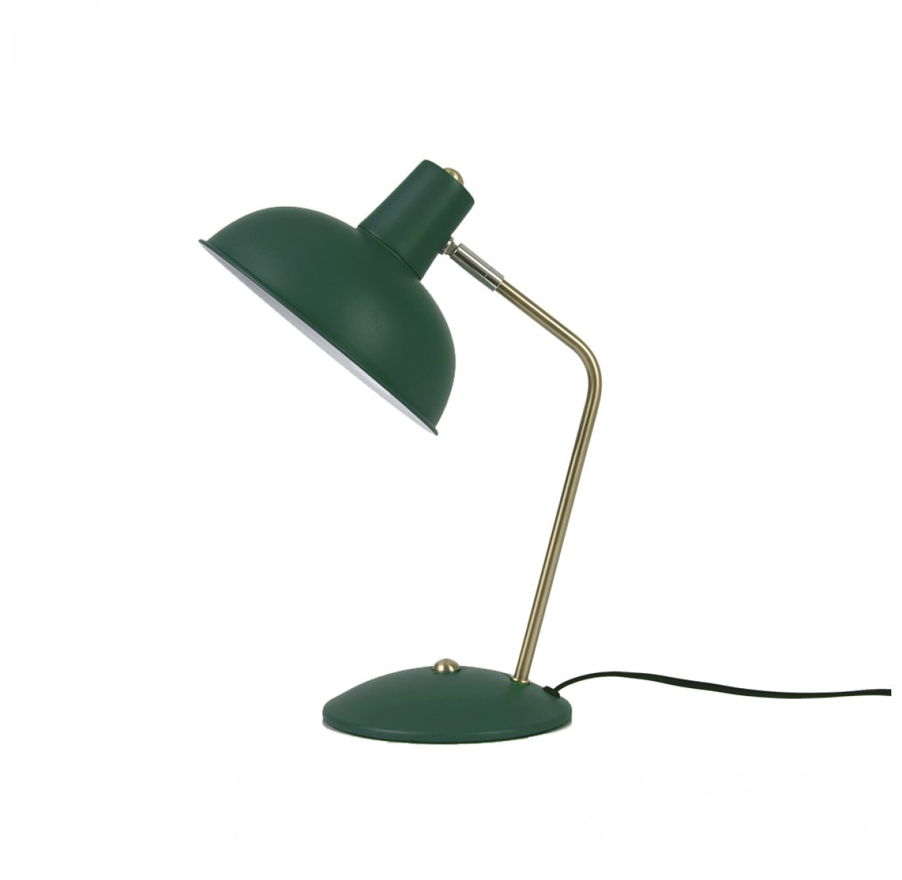 Lampe à poser Hood - Vert foncé mat