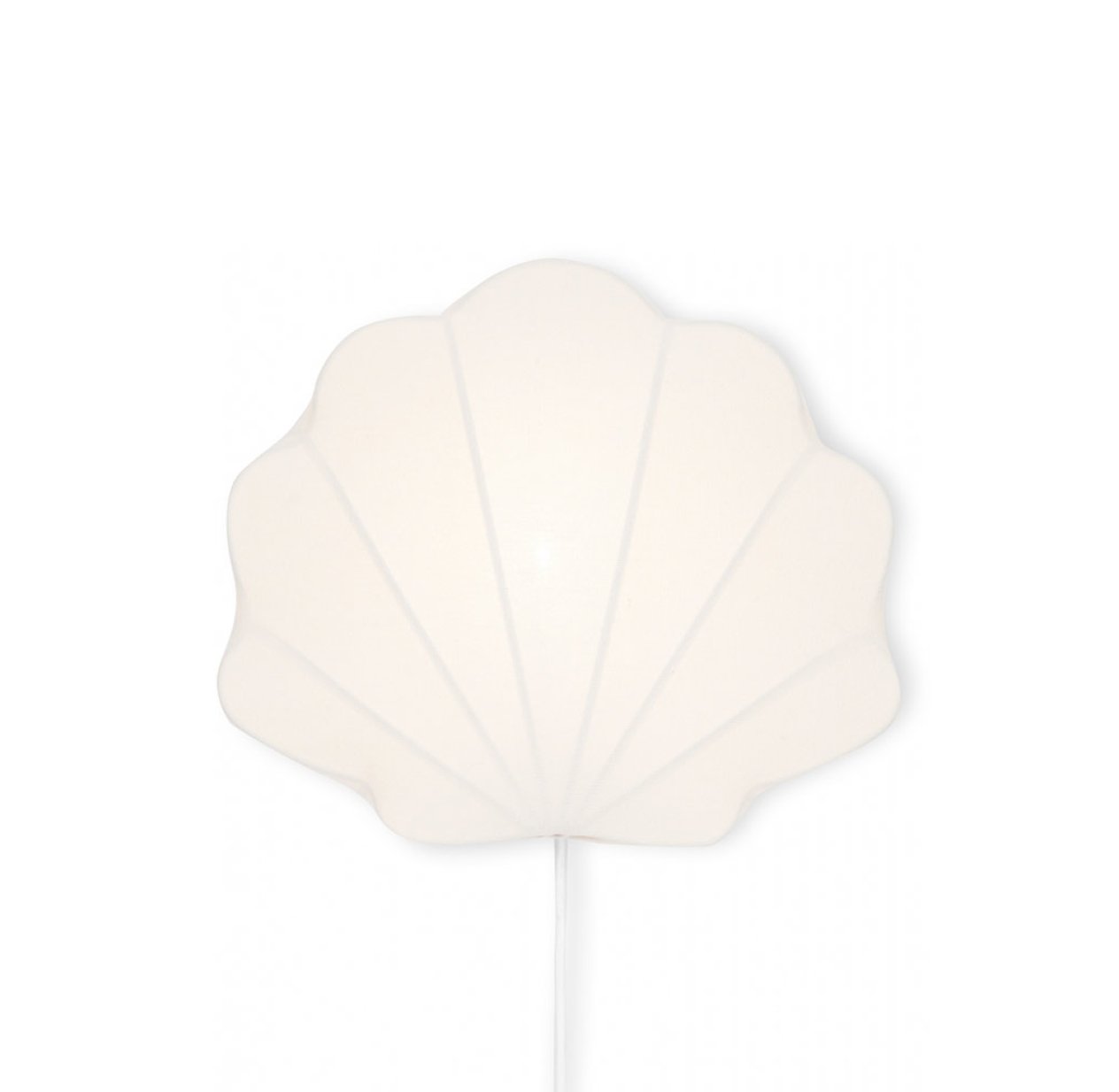 Lampe Applique Coquillage - Blanc