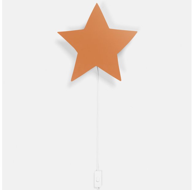 Lampe Applique Etoile Jaune Moutarde Ferm Living Pour Chambre Enfant Les Enfants Du Design