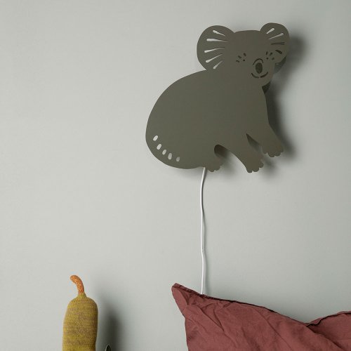 Lampe applique Koala - Kaki