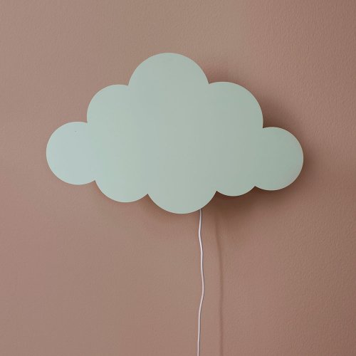 Lampe applique Nuage - Chêne huilé